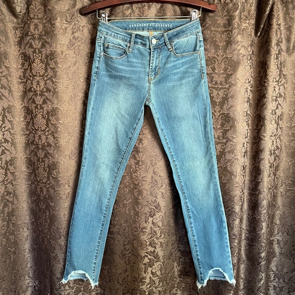Articles of Society Jeans Crop Skinny Soft Lightweight Size 25"  New With Tags - Picture 1 of 11